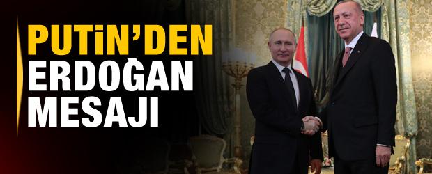 Putin'den Cumhurbaşkanı Erdoğan ve eşine geçmiş olsun mesajı