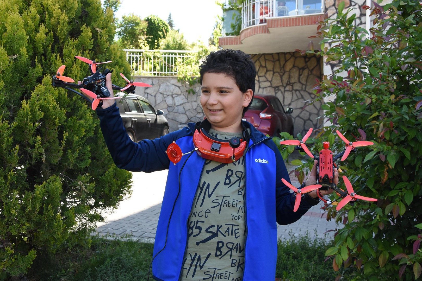 11 yaşındaki Doruk, dron tasarımıyla TEKNOFEST finalinde
