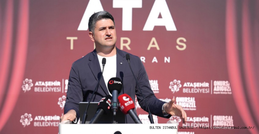 ATAŞEHİR’İN İLK SOSYAL TESİS RESTORANI ‘ATA TERAS’ AÇILDI