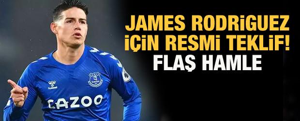 Başakşehir'den James Rodriguez için resmi teklif!