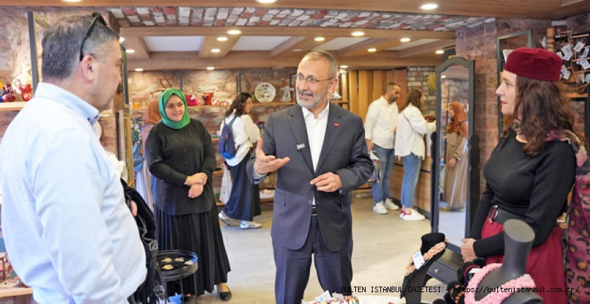 BAŞKAN ÖZMEN DAYANIŞMA DURAĞI’NI ZİYARET ETTİ