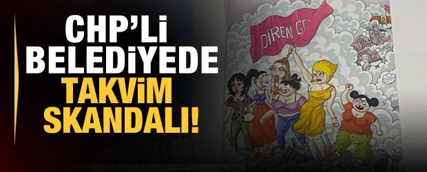 CHP’li Kırklareli Belediyesi'nden takvim skandalı!
