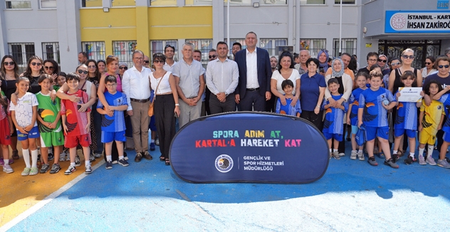 KARTAL BELEDİYESİ YAZ SPOR OKULU ÖĞRENCİLERİ SERTİFİKALARINI ALD