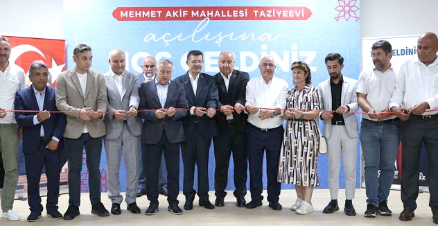 MEHMET AKİF MAHALLESİ TAZİYEEVİ HİZMETE AÇILDI