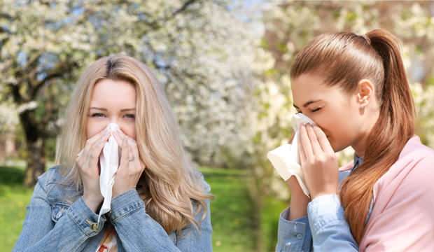 Havaların ısınmasıyla birlikte alerjik hastalıklar arttı!