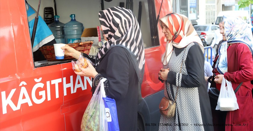 KÂĞITHANE BELEDİYESİ’NDEN SICAK İKRAM