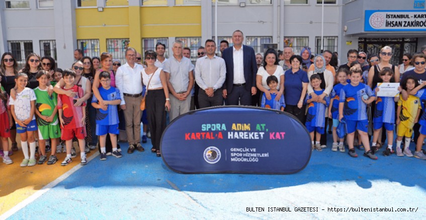 KARTAL BELEDİYESİ YAZ SPOR OKULU ÖĞRENCİLERİ SERTİFİKALARINI ALD