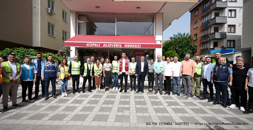 KARTAL’DA CADDE VE SOKAKLAR BAYRAM ÖNCESİ PIRIL PIRIL OLUYOR