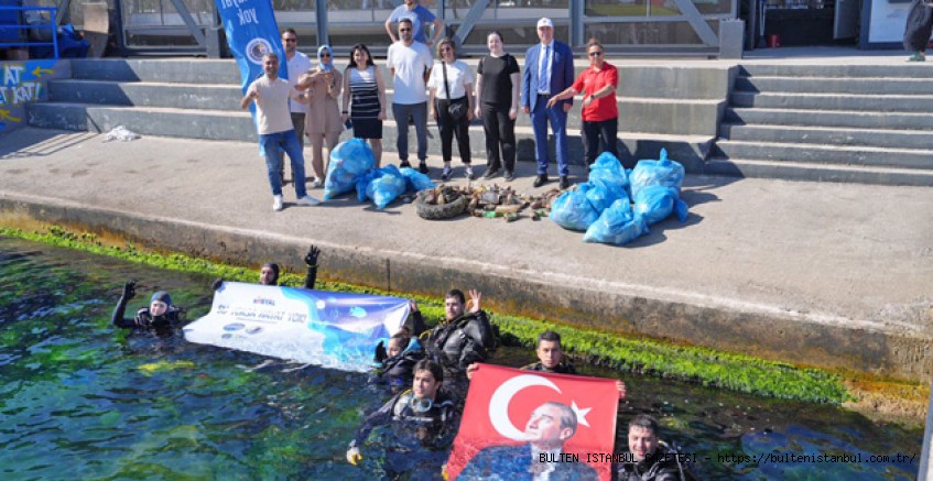 KARTAL’DA‘ MARMARA DENİZİ GÜNÜ’ DOLAYISIYLA SAHİL TEMİZLİĞİ YAPILDI