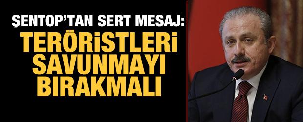 Mustafa Şentop'tan AİHM eleştirisi: Teröristleri savunmayı bırakmalı