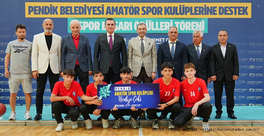 PENDİK BELEDİYESİNDEN AMATÖR SPOR KULÜPLERİNE DESTEK