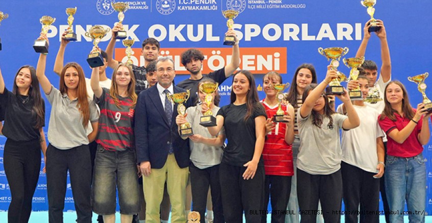 PENDİK'İN ŞAMPİYONLARI KUPALARINA KAVUŞTU