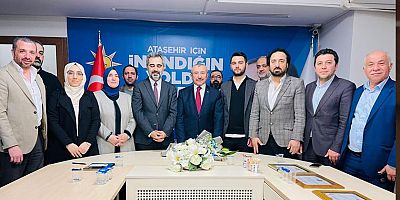 Ak Parti Ataşehir İlçe Başkanlığı' nda Bayrak Değişmi