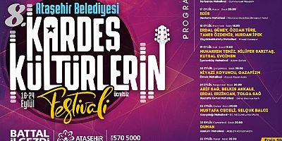 ATAŞEHİR'DE “KARDEŞ KÜLTÜRLERİN FESTİVALİ” 