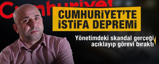 Aykut Küçükkaya, Cumhuriyet Gazetesi Genel Yayın Yönetmenliği görevinden istifa etti