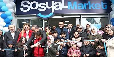 Bağcılar’da ihtiyaç sahipleri için ‘Sosyal Market’ açıldı