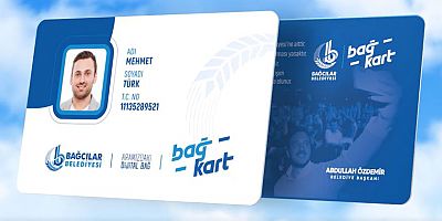 BAĞCILARLILAR’A ÖZEL BAĞ-KART ÇIKTI