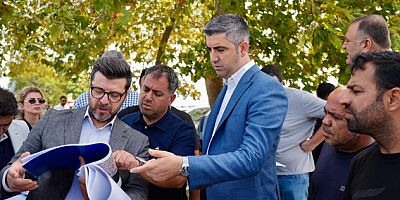 BAĞKAN YÜKSEL PROJELERİ İNCELEDİ