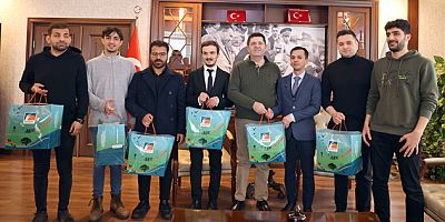 BAŞKAN ÇERKEZ’DEN GOLBOL TAKIMINA DESTEK