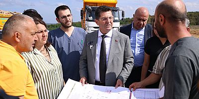 BAŞKAN ÇERKEZ, DOĞAL YAŞAM ALANINDA ÇALIŞMALARI YERİNDE İNCELEDİ