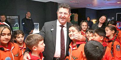 BAŞKAN ÇERKEZ, UZAY VE TEKNOLOJİ MERKEZİ’Nİ ZİYARET ETTİ