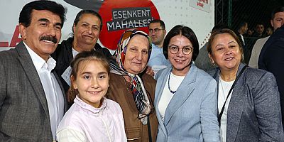 BAŞKAN KÖYMEN, ESENKENT MAHALLESİNDE