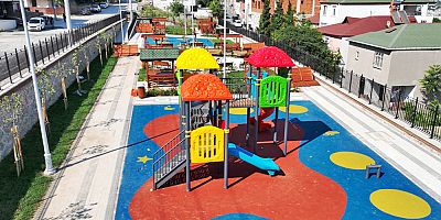 Başkan Şayir, çocukların istediği parkı yaptı