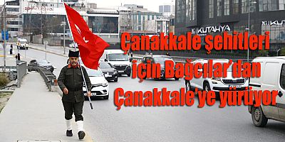 Çanakkale şehitleri için Bağcılar’dan Çanakkale’ye yürüyor
