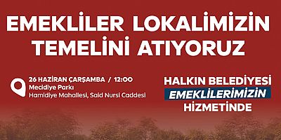 ÇEKMEKÖY’E YENİ BİR KREŞ VE EMEKLİLER LOKALİ KAZANDIRILIYOR