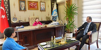 ÇOCUKLAR BELEDİYE BAŞKANI OLDU