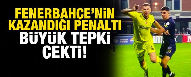 Fenerbahçe'ye verilen penaltı tepki çekti!