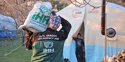 İHH, 7 Bin 21 Gönüllüsü ile Deprem Bölgelerinde Hizmet Veriyor