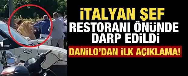 İtalyan şef Danilo Zanna restoranı önünde darp edildi
