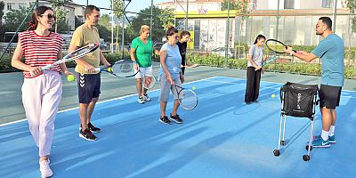 Kartal’da, Tenis Eğitimleri Başladı