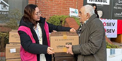 LÖSEV'DEN MUTLU ET PAKETLERİ 