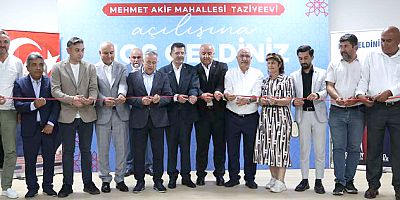 MEHMET AKİF MAHALLESİ TAZİYEEVİ HİZMETE AÇILDI