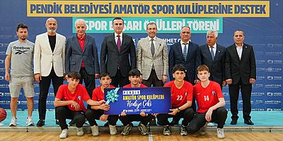 PENDİK BELEDİYESİNDEN AMATÖR SPOR KULÜPLERİNE DESTEK