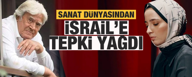 Sanat dünyasından İşgalci İsraile'e tepki yağdı!