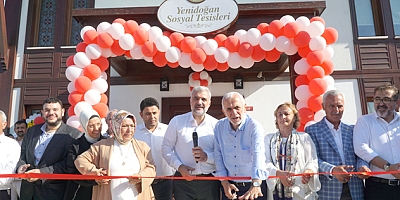 SANCAKTEPE'YE BİR KALICI ESER DAHA: YENİDOĞAN SOSYAL TESİSİ AÇILDI