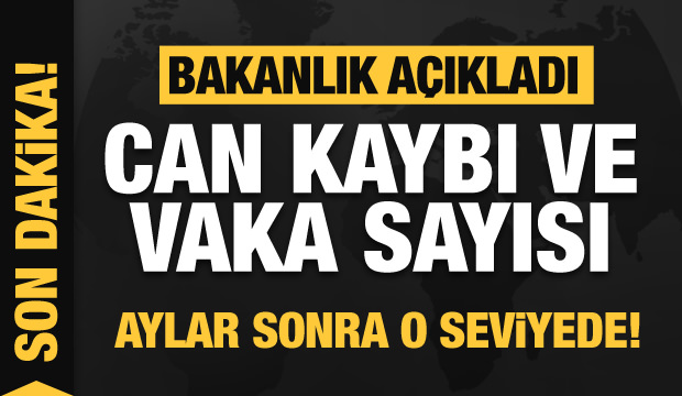 Son dakika: 8 Mayıs koronavirüs tablosu! Vaka, Hasta, ölü sayısı ve son durum açıklandı