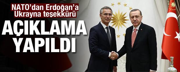 Stoltenberg'den Cumhurbaşkanı Erdoğan'a Ukrayna teşekkürü