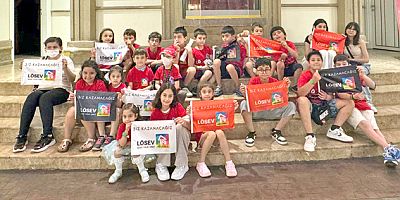 TEDAVİSİ TAMAMLANAN ÇOCUKLAR YAZIN TADINI ÇIKARDI