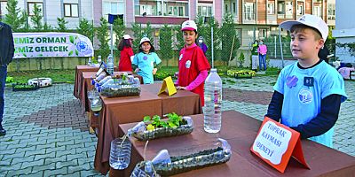 TUZLALI ÇOCUKLARDAN ‘BİR FİDANIM OLSUN’ ETKİNLİĞİ