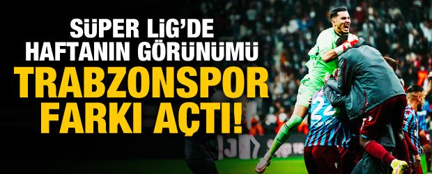 Trabzonspor, Süper Lig'de 12. haftayı lider tamamladı!