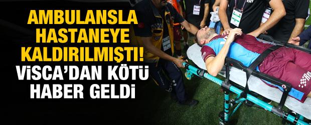 Trabzonspor'da sakatlık şoku! Ambulansla hastaneye kaldırıldı