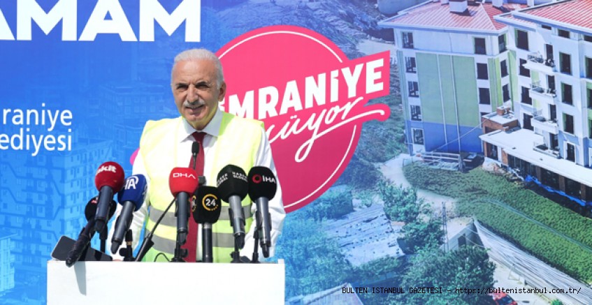ÜMRANİYE DÖNÜŞÜYOR: HEKİMBAŞI KENTSEL DÖNÜŞÜM PROJE ALANININ %80’İ TAMAMLANDI