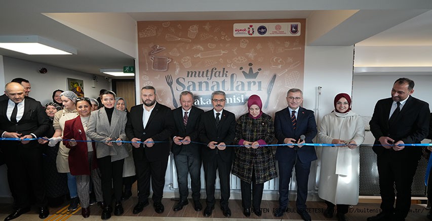 Üsküdar’da Mutfak Sanatları Akademisi Açıldı