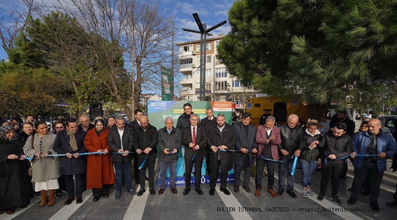 Üsküdar'da yenilenen park  hizmete açıldı
